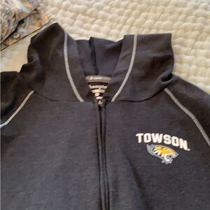 Towson Champion Black Powertrain Hoodie